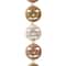 Multicolor Metal Pumpkin Beads, 16mm by Bead Landing&#x2122;